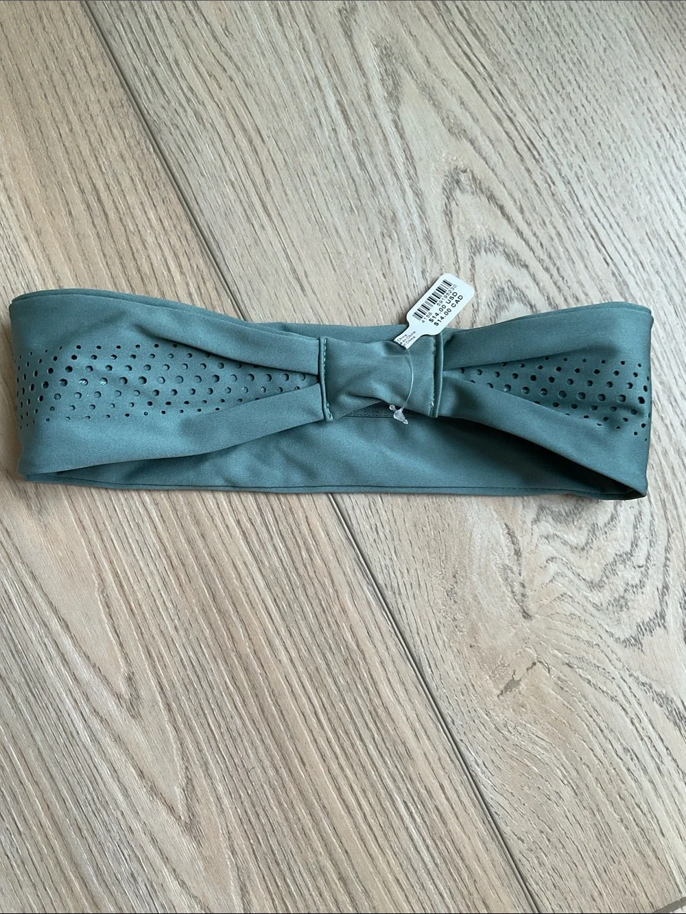 Set of Three Headbands NWT Anthropologie Active, Tan Top Knot, Fabric Top Knot
